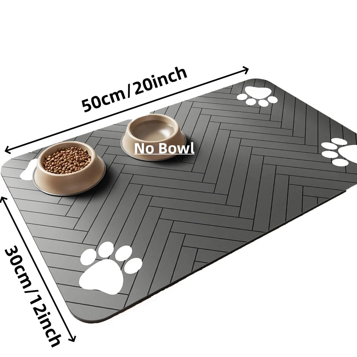 Pet Feeding Mat - 30 x 50 cm