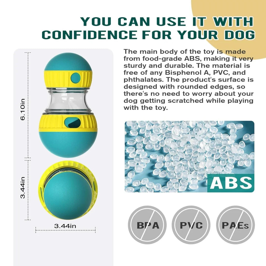 Adjustable Dog Treat Dispenser Toy