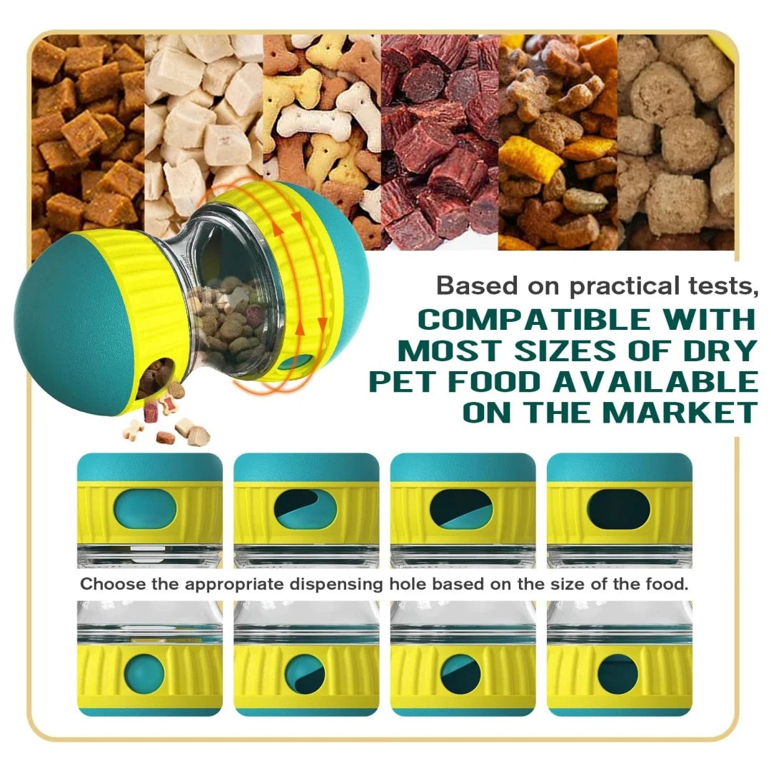 Adjustable Dog Treat Dispenser Toy